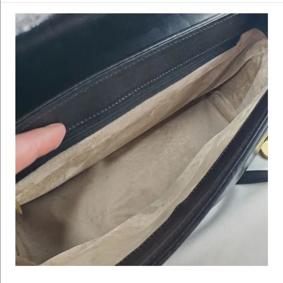 Brahmin Black & Brn Leather Tuscan Shoulder bag - Picture 5 of 8